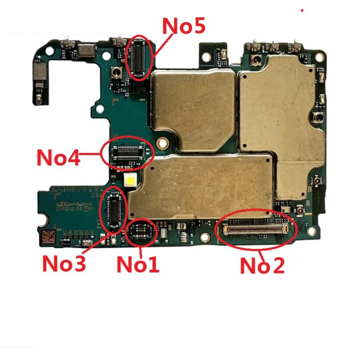 10PCS For Samsung Galaxy A33 5G A336 SM-A336 LCD Display Battery USB Charger Charging Camera Mainboard FPC Connector on Board