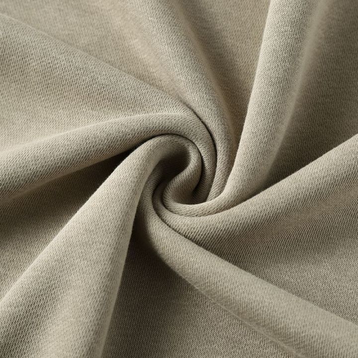 350gHeavy%20Khaki%20round%20Neck%20Solid%20Color%20Hoodie%20WomenoversizeLoose%20Coffee%20Color%20Couple%20Long-Sleeved%20Shirt%20Men's%20Autumn%20-%20Image%205