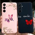 For Samsung Galaxy A05S Case Samsung A05S 2023 Beautiful Girl Flower Painted Back Cover For Samsung A05s A057F Soft Silicon Case. 