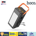 Hoco MMJ-21 Action 22.5W Fully Compatible 100000mAh Ultra Big Capacity Power Bank - Black. 