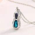 925 Sterling Silver Necklace Pendant High Quality Chain For Women Luxury Fashion Wedding Engagement Jewelry Party Gifts.
