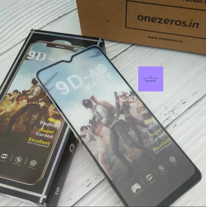 For%20Realme%20C20/Realme%20C20A%20Ag%20Matte%20Full%20Screen%20Protector%20Tempered%20Glass%20-%20Image%202