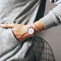 Korean Simple Retro Watch Glow-in-the-dark Belt Watch Lovely Little Fresh Female Dial Watch Gift 1Pcs. 