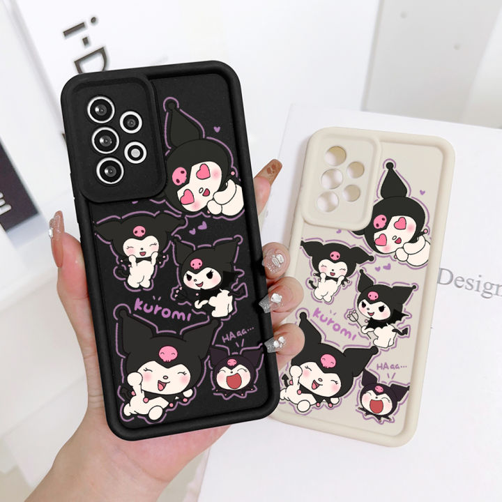 Hontinga%20for%20Huawei%20P40%20Pro%20Back%20Cover%20Cartoon%20Kuromi%20Pattern%20Ladder%20Soft%20Camera%20Protection%20Rubber%20Phone%20Case%20-%20Image%204