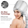 Blow Dryer Bonnet,Hot Portable Hair Drying Salon Cap Bonnet Hood Hat Blow Dryer Attachment - Hair Dryer - Hair Dryer.