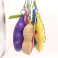 Fidget Toys Pea Squishy Squeeze Keychain Cute Stress Rubber Boys Xmas Gift Decompression Anti Stress Child Mochi Toys. 