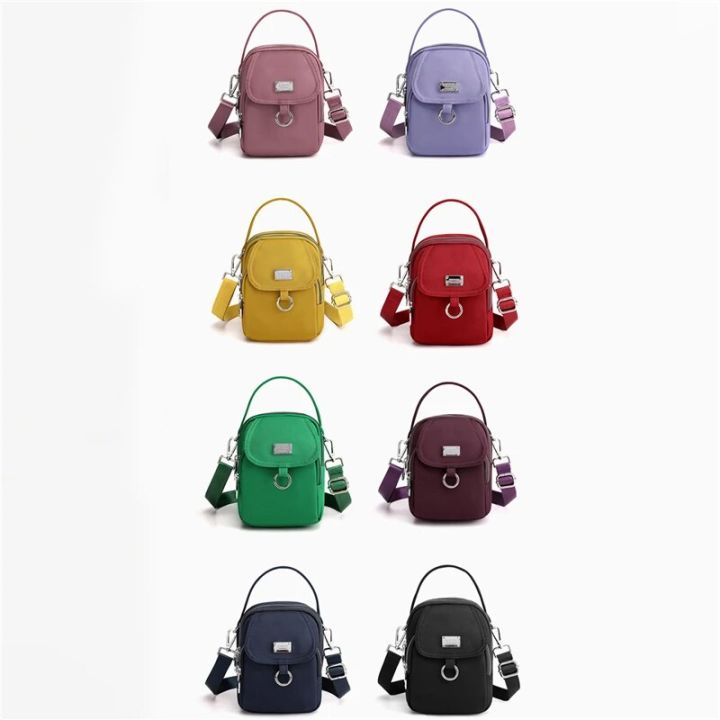 Nylon%20Women's%20Crossbody%20Bag%20Trend%202024%20Shoulder%20Handbag%20Solid%20Color%20Student%20Phone%20Bag%20Simple%20Shopper%20Bags%20Purse%20-%20Image%206