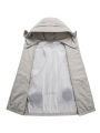 Men Women Cooling Fan Hoodies Clothing Outdoor Workwear Long Sleeved Air-Conditioned USB Charging Sun Protection Coats Summer.