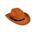 Western Cowboy hat Handcrafted Dressed Wild west Riveted Western-style Female cowboy for Rodeo Country music concerts Horseback riding Western-themed parties Western fashion enthusiasts.