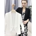 Chiffon Small Suit Short Coat Women's Thin Suspender Skirt Shawl Outer Match Blouse Women's Short Summer Sun Protection Cardigan. 