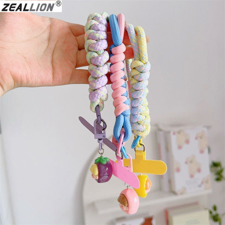 Glowing Phone Lanyard, Adjustable Cellphone Wrist Strap, Colorful Phone Charm - View #6