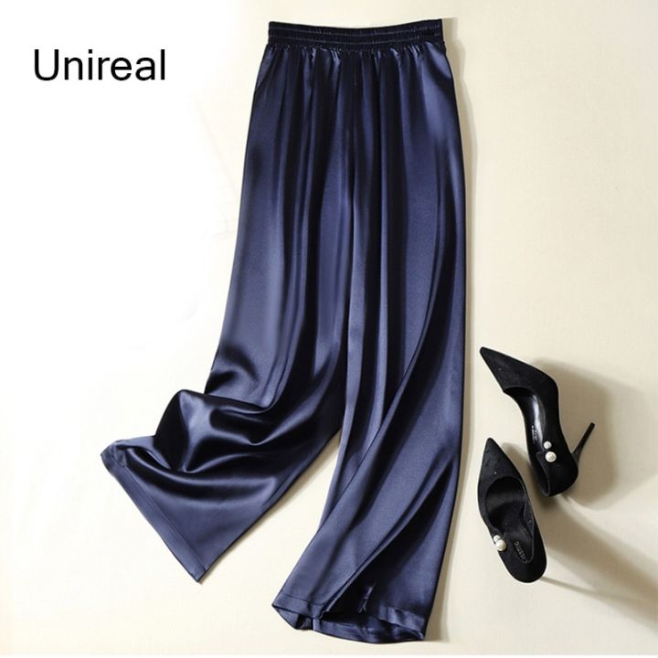 Summer%20Women%20Wide%20Leg%20Pants%20High%20Waist%20Casual%20Trousers%20Streetwear%20Black%20Silk%20Satin%20Pants%20Elegant%20Long%20Palazzo%20Pants%20-%20Image%205
