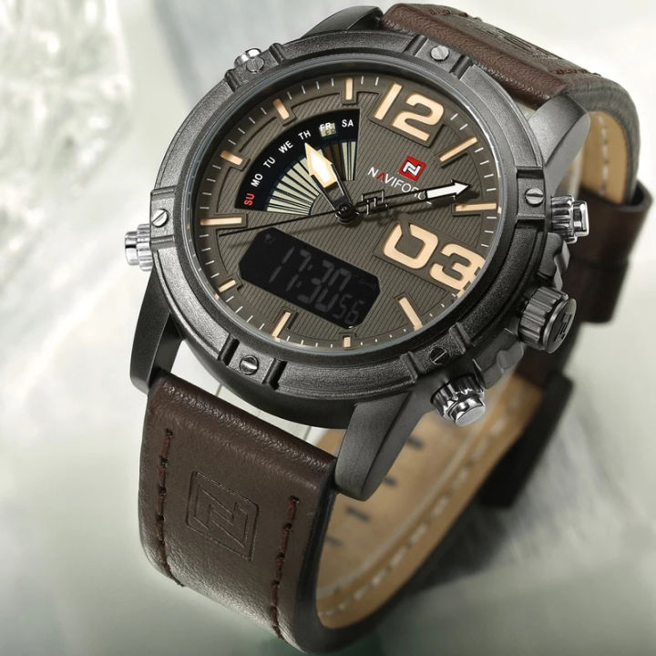 NAVIFORCE%20NF9095%20Luminous%20Faux%20Leather%20Strap%20Analog%20Digital%20Watch%20for%20Men-%20Chocolate%20-%20Image%205