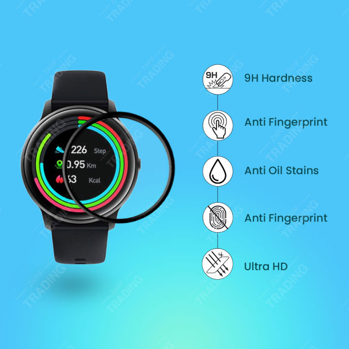 Imilab KW66 Smart Watch Screen Protector HD Clear Ultra-Thin PMMA Full Coverage Scratch & Fingerprint Resistant