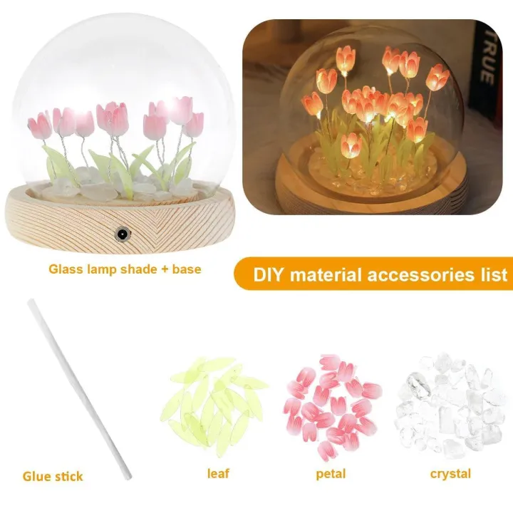 Complete%20set-up/DIY%20Artificial%20Tulip%20Flowers%20(09%20Pcs)%20Night%20Light%20USB/Battery%20Operated%20Table%20Lamp%20LED%20Nightlight%20Handmade%20Bedside%20Light%20Gift%20Valentine's%20Day%20-%20Image%209