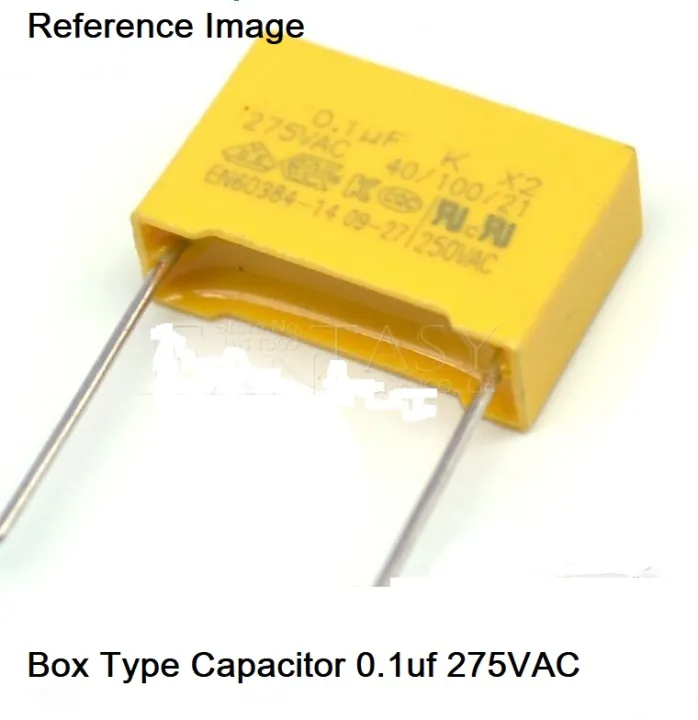 5Pcs-YELLOW%20BOX%20TYPE%200.1uF%20275VAC%20Electric%20Power%20Polypropylene%20Metal%20Film%20Box%20Capacitor%20Axial%20Film%20Molded%200.1uF%20275VAC%20Capacitors%202%20Pin%20Leads%20Connections%20Leg%20-%20Image%202