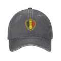 Belgium national football team Top Quality Logo Denim cap Baseball cap Knitted hat.