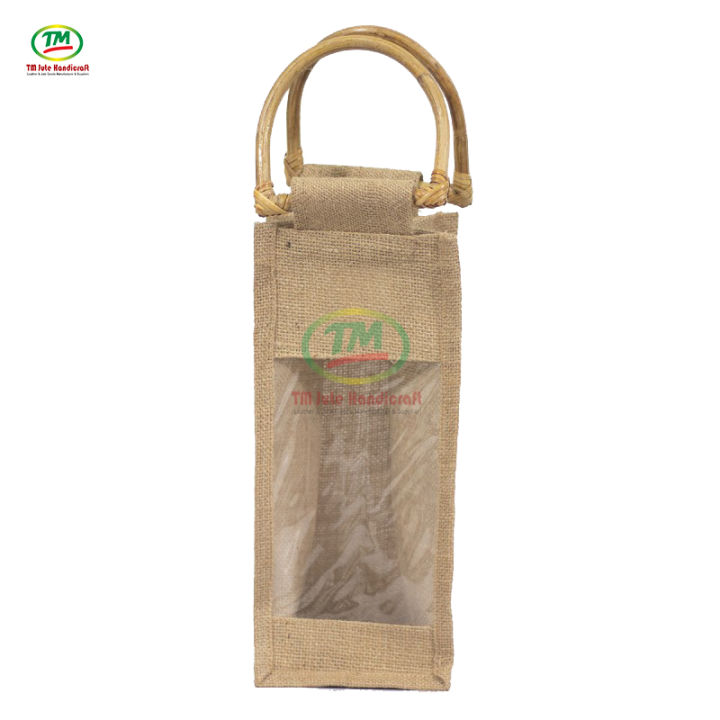 Wine/Bottle%20Bag%20-%20Single%20Part%20with%20Transparent%20Chamber%20by%20Jute%20-%20Image%202