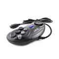 2 Pcs Game Controller for SEGA Genesis for 16 Bit Handle Controller. 