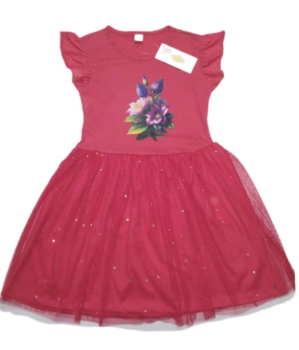 1-12 Years Baby Girls Overall Print Dress Colorful Stripe Shirt Dress for Kids Girls.
