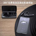 Bluetooth single wireless car call noise reduction earphones, ear mounted business universal ultra long battery life. 