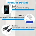 RFID NFC Copier Duplicator 13.56KHz Key Fob NFC Smart Card Reader Writer 13.56MHz Encrypted Programmer USB UID T5577 Replacement. 