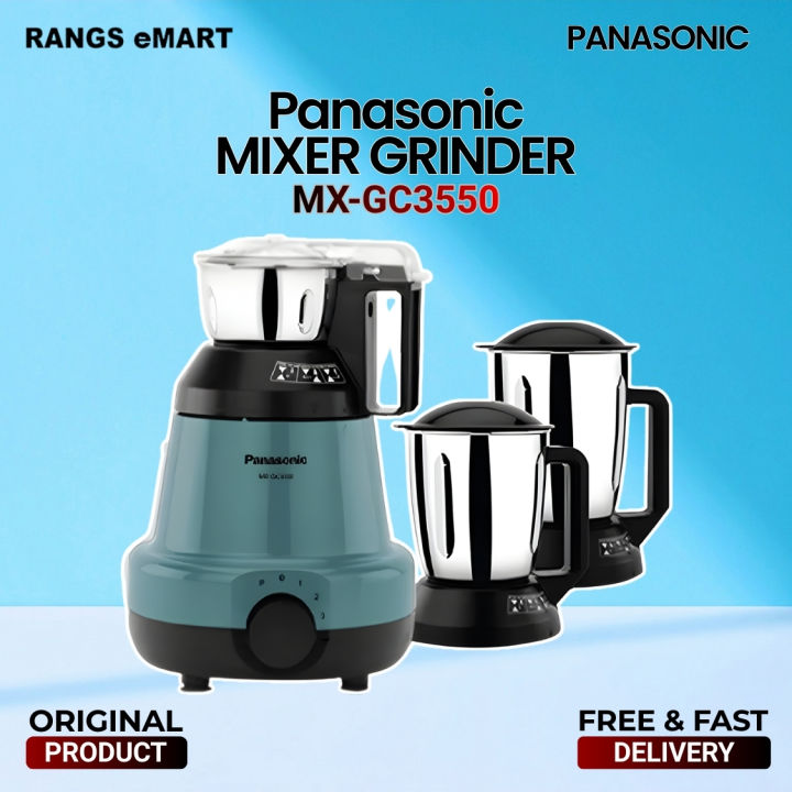 PANASONIC%20Official%20MX-GC3550%20Mixer%20Grinder%20(Coral%20Blue)%20with%20Free%20Delivery%20%7C%20Official%20Warranty%20-%20Image%202