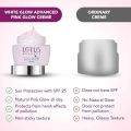 Indian product Skin care Lotus White Glow Advanced Pink Glow Cream Used for male/female - 35 gm. 