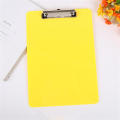 Plastic clipboard Sleek Transparent Lightweight Cute clip boards Opaque color board clip for Office supplies School stationery Writing support Organizational tool Business. 