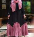 Stylish Flora Gown borka irani stylish party borka hijab fashion collection Fashionable khimar Lycra borka for Women.