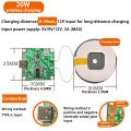 20W/22W 12V High Power Type-C Wireless Charger Transmitter Module Circuit Board QI Standard Fast Charging DIY for Mobile Phone. 