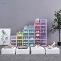 Shoe Box with Lids Containers Display Saving Multipurpose Shoes Organizer Display. 