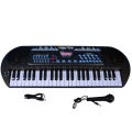 49 Keys Musical Keyboard Piano Toy with Microphone USB System Smooth & Real Tone.