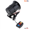 VIP Emergency 105dB Loud Horn for Car, Motorcycle, Electric Vehicle – 12V 30W Siren with 3 Tones, Easy Installation, Durable Design (for Emergency Vehicles and Permitted VIPs).