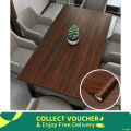 Elegant Wood Grain PVC Wall Sticker for Home Decor and Furniture Covering. 