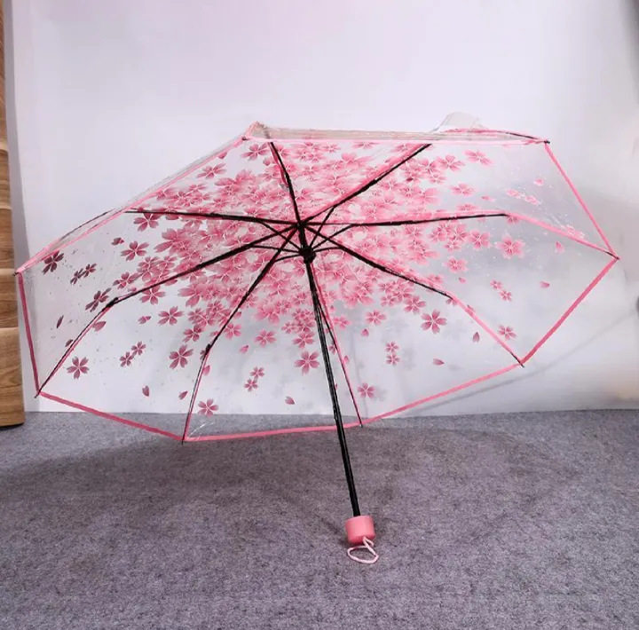 Fashionable%20Korean%20Transparent%203%20Fold%20Imported%20Umbrella%20-%20Image%203
