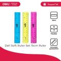 Deli E6205 Flexible Ruler (Assorted) (1 Pcs).