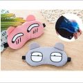 1pcs Cold sleeping eye mask with cooling gel pad. 