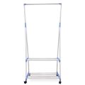 Fashion Laundry Movable Organizer Stand Clothes Display Rack with Storage Shelf Coat Racks Multi Function Hanger Creative Portable.