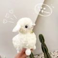 25cm Simulatio Kawaii Lovely Animal Sheep Plush Toys Little Lamb Dolls Cute Bell Alpaca Toy High Quality Toy Children Girls Gift. 
