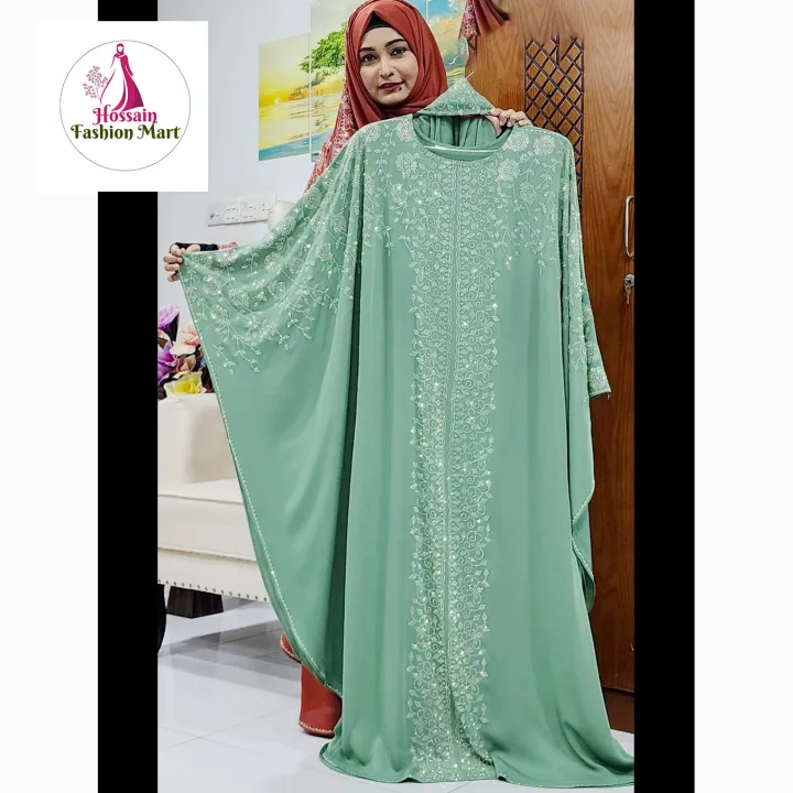 DMC%20Stone%20Work%20Dubai%20Cherry%20Fabric%20Premium%20Quality%20Soft%20Burkha%20for%20Muslim%20Women,%20Adjustable%20Hijab%20Outerwear%20-%20Image%202