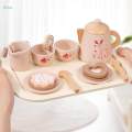 Toddlers Afternoon Tea Time Tea Set Play Kitchen Accessories for Children.