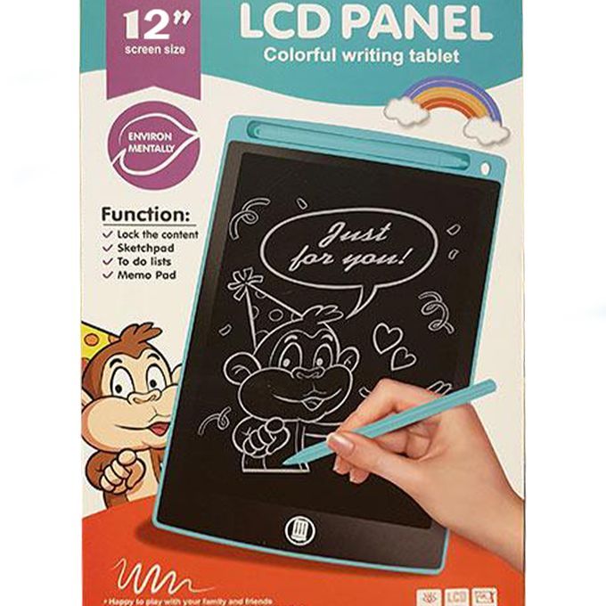 12 INCH LCD Panel Colourful Writing Tablet