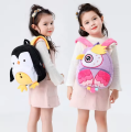 10x11 Inches Toddler Plush Penguins Backpack Cute Baby Backpacks for Boy Girl Mini Backpack Preschool Baby Schoolbag. 