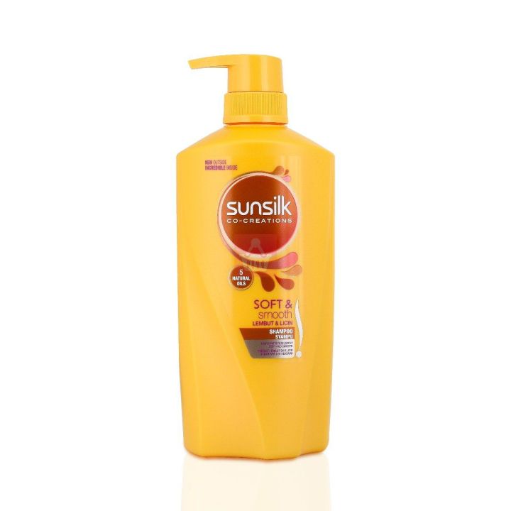International Thailand product hair care product Sun silk shampoo Soft and Smooth used for male/ female - 625 ml