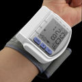Digital LCD Wrist Cuff Arm Blood Pressure health monitors Heart Beat Rate Pulse Measure Meter health care Machine. 
