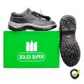 Solex Super Safety Shoe Best quality for Bikers, Construction & Industrial Work, Steel inside Sole & Steel Alloy cap in Toe for Heavy Safety & Slip Resistant Sole. 