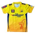 Chennai Super Kings Jersey 2023 Premium Quality Short Sleeves.