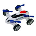 Kids Fly Car Toys Inertia Four-axis Friction Powered Cars Model Vehicle Aircraft For Kids Boys Gifts. 