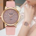 READY STOCK Jam Tangan Watch Women Leather Watches Ladies Watch Quartz Watch for Woman.